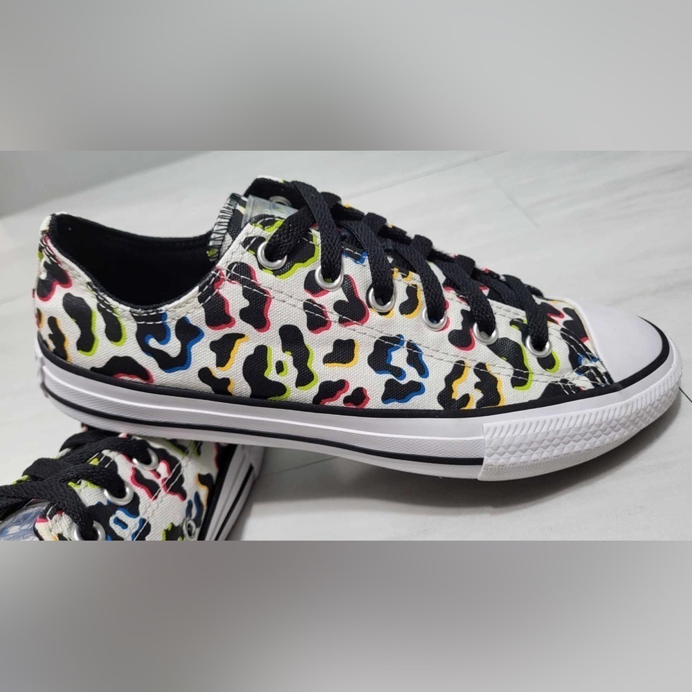 Converse All Stars Leopard Print Lows - Picture 5 of 12